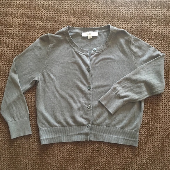 Olive Button-Down Cardigan - Picture 4 of 6